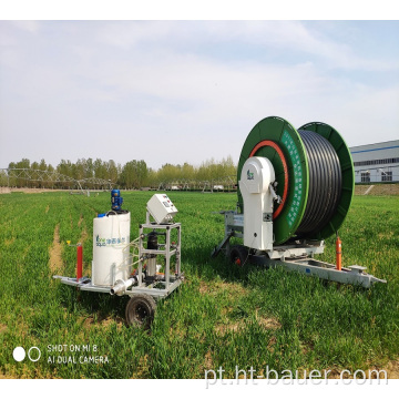 Venda de sistema de irrigação automático com carretel de mangueira de fábrica